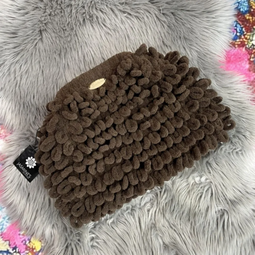 Puffy Clutch Bag - Mocha Wild