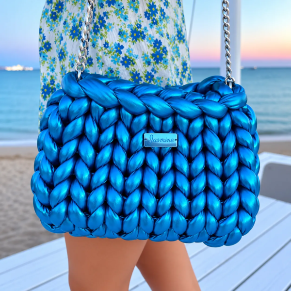 Ocean Metallic Marshmallow Bag