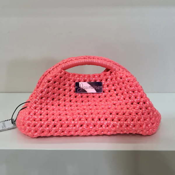 Coral Kiss – Metallic Handbag