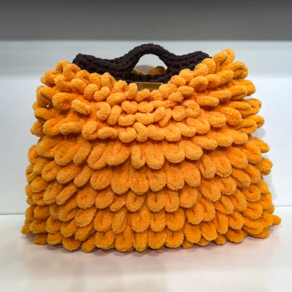 Pumpkin Puffy Handbag