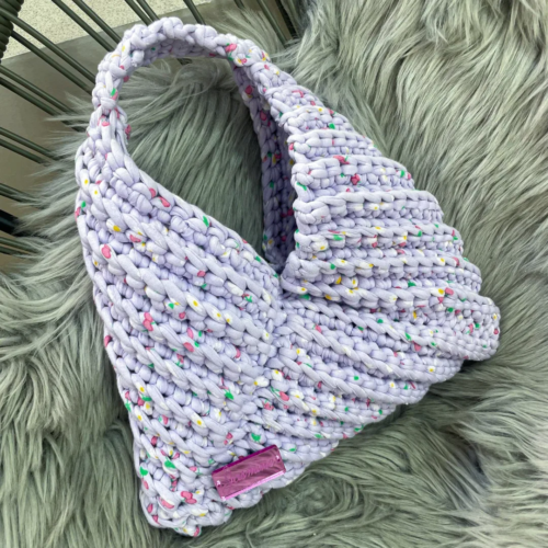 Petal Puzzle Cotton Handbag